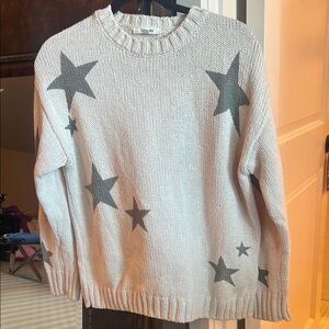 Splendid Starry Gray Women's Crew Neck Sweater Brand new no tags